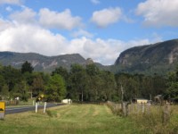 Numinbah Valley - View South Down Valley